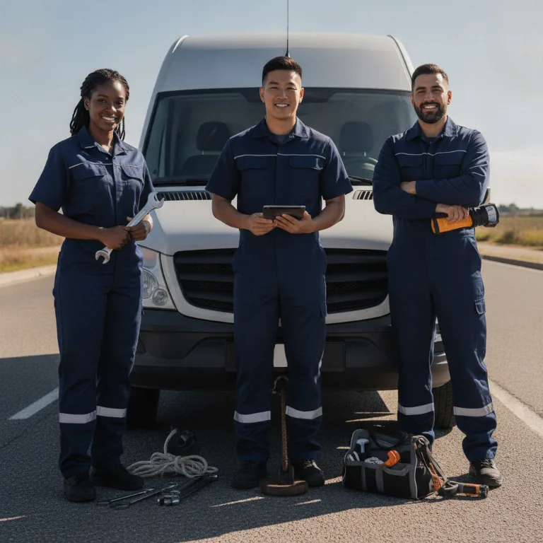Autosleepdienst team in Papendrecht